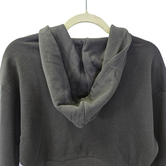 NWT WeWoreWhat Fleece Lined Half Zip Crop Hoodie Jacket Size XS - Picture 6 of 6